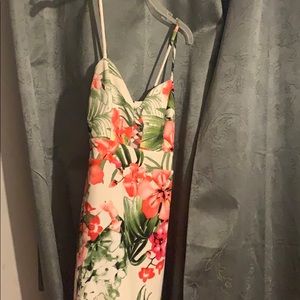 2 floral dress